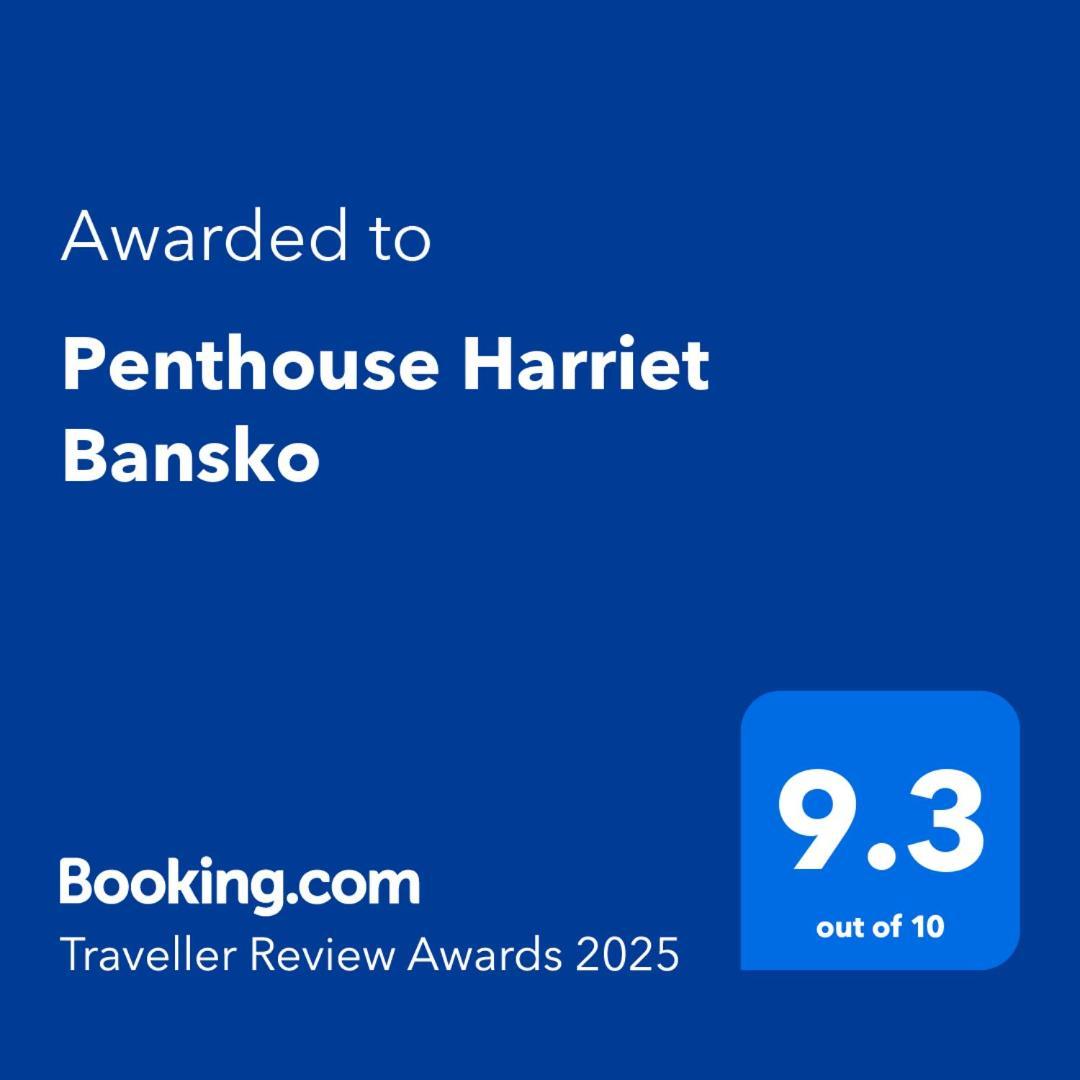 Penthouse Harriet Bansko Apartman Kültér fotó